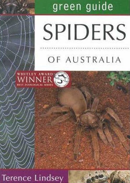 Spiders of Australia: Australian Green Guides, by Terence Lindsey - Wolf Spider - Allocosa obscuroides